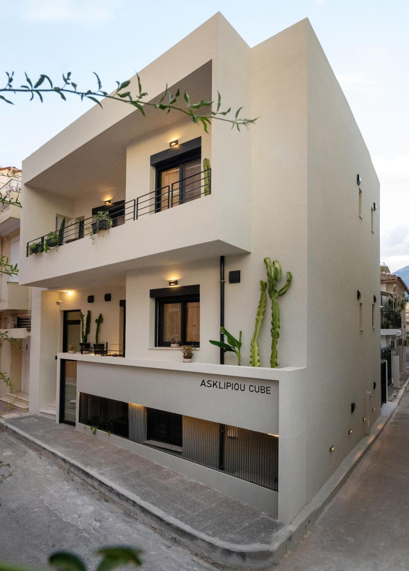 Asklipiou Cube - Kalamata Mediterranean Suites Kültér fotó